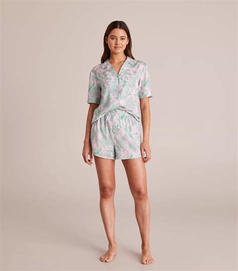 Lily Loves Satin Pyjama Sleep Shorts Target Australia