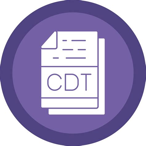 cdt vector icon design  vector art  vecteezy