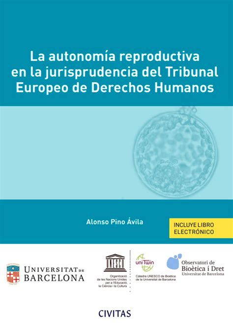 Publicación del libro La autonomía reproductiva en la jurisprudencia