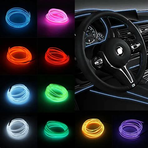 Aliexpress.com : Buy Auto Car LED Strip Light DIY Light Flexible ...