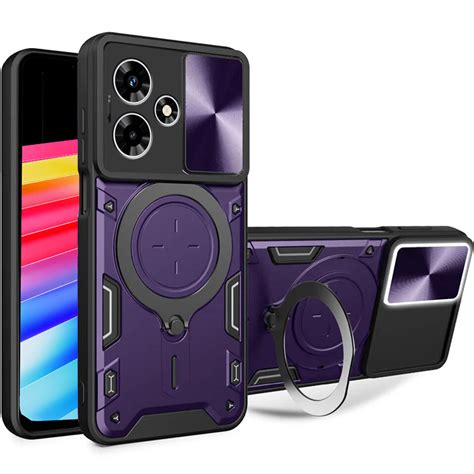 Etui Pancerne Do Infinix Hot G Camshield Slide Fioletowe Sklep Xgsm Pl