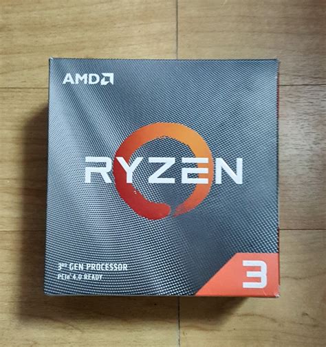 Cpu Amd Ryzen 3 3100 4 Cores 8 Threads Computers And Tech Parts