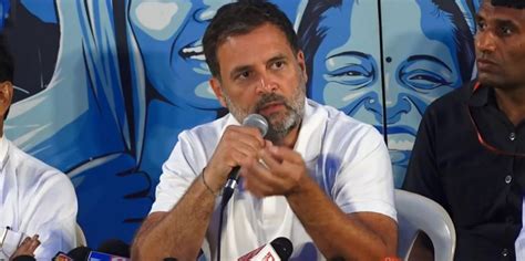 Pm Modi Ran ‘the Biggest Extortion Racket With Electoral Bonds Rahul