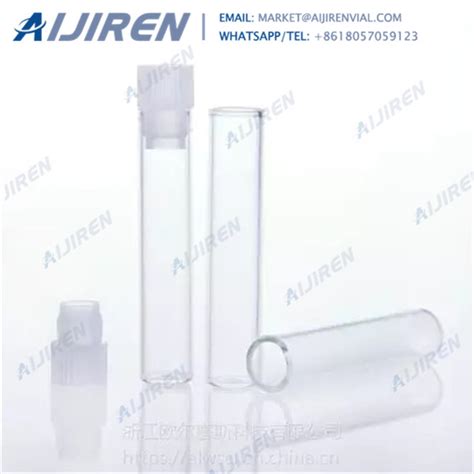 Hplc Shell Vials With Clear Polyethylene Closure Thermo Fisher Aijiren