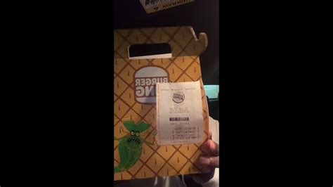 Burger King Bikini Bottom Meal Review YouTube