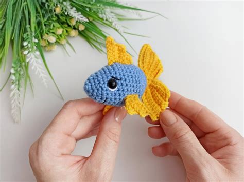 Crochet Fish Pattern Easy Crochet Small Amigurumi Fish