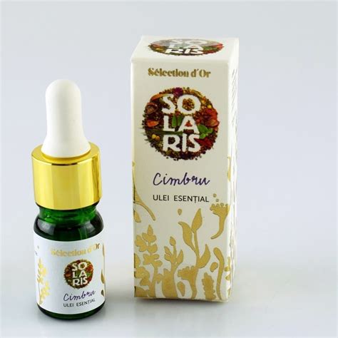 Ulei Esential Cimbru Solaris Premium Selection D Or 5ml