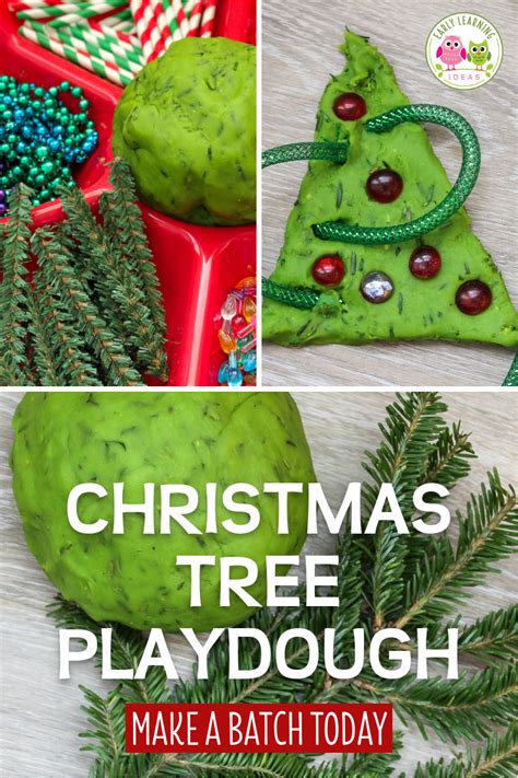 How To Easily Make Amazing Christmas Tree Playdough How To Make