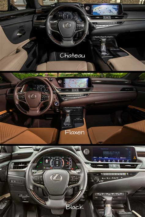 3 Interior Color Options For The 2019 Lexus Es