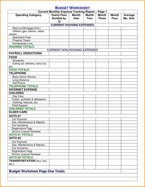 Business Start Up Expenses Template Excel