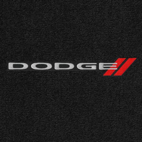 Lloyd Mats Car Floor Mat Dodge And Stripe Logo For Dodge 2011 Challenger Ebony Ebay