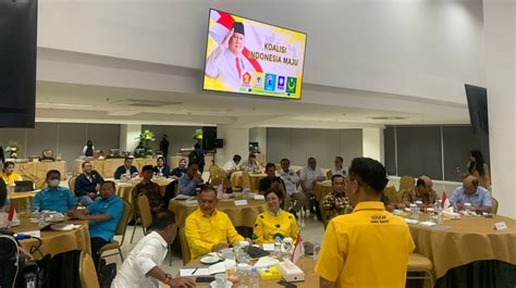 Sekjen Parpol Koalisi Indonesia Maju Kumpul Di DPP Golkar Malam Ini