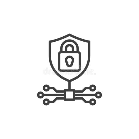 Cyber Security Vector Icon Stock Vector Illustration Of Graphics 290667861