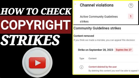 How To Check Copyright Strikes Copyright Strikes Aur Community