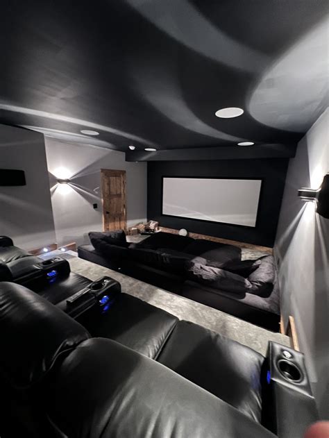 Home Theater Room Design Build DIY JVC NX5 Atmos 7.2.6