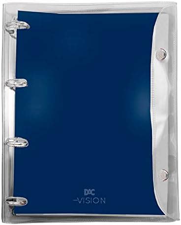 Caderno Argolado Cristal Universit Rio Vision Azul Folhas