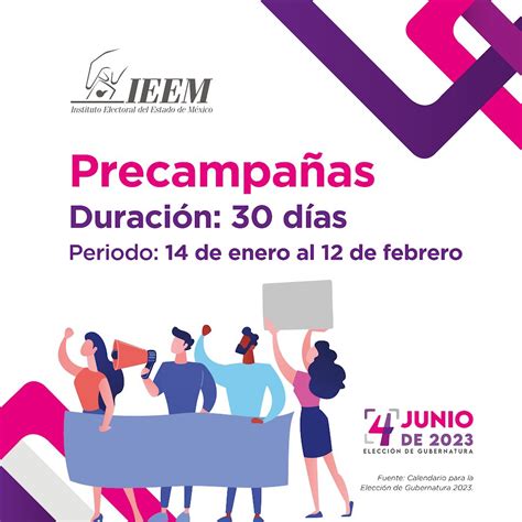 IEEM on Twitter Estamos en etapa de Precampañas del Proceso