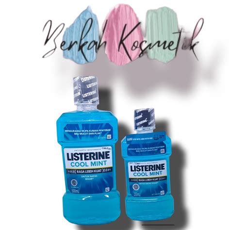 Jual Listerine Cool Mint Antiseptic Mouthwash Obat Kumur Antiseptik