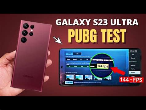 Samsung Galaxy S23 Ultra Pubg Test Samsung Galaxy S23 Ultra Gaming