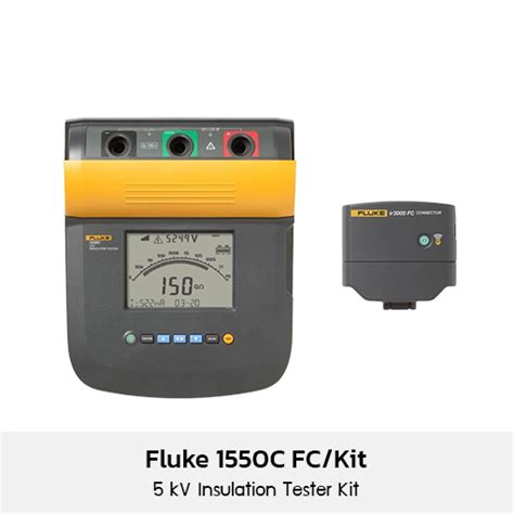 Fluke C Fc Insulation Resistance Testers