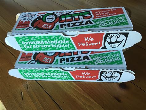 Jets Sub Boxes So Cute Jets Pizza Menu Jet