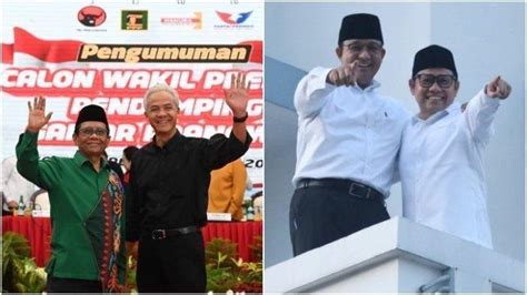 Beda Jawaban Anies Cak Imin Dan Ganjar Mahfud Md Saat Ditanya Soal