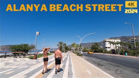 Alanya City Center Alanya Beach Street Alanya Street Tour Alanya