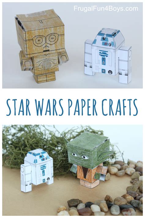 Star Wars Paper Crafts to Make - Frugal Fun For Boys and Girls