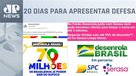 Senacon processa Facebook por anúncios falsos do Desenrola Brasil