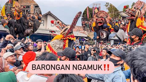 Barongan Ngamuk Jaranan Mayangkoro Original Live Jogomerto