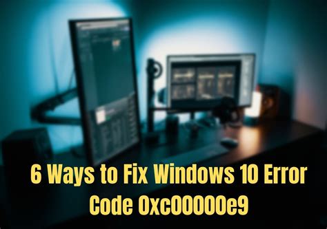 Windows 10 Failed To Boot With Error Code 0xc00000e9 Solved EaseUS