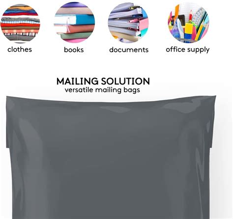 X Grey Mailing Bags Strong Parcel Postage Plastic Post Poly