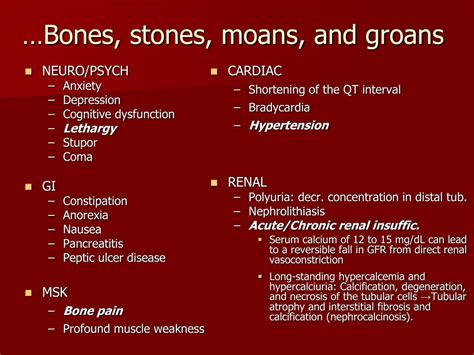 Ppt Hypercalcemia Secondary To Primary Hyperparathyroidism Powerpoint Presentation Id 6720132