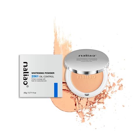 Buy Maliao Whitening Powder In Oil Control Compact Powder NATURAL NUDE Online At Low
