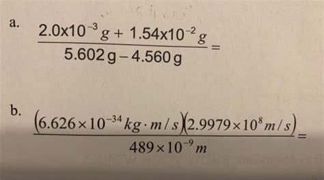 Solved Perform The Following Calculations Write The Correct Chegg