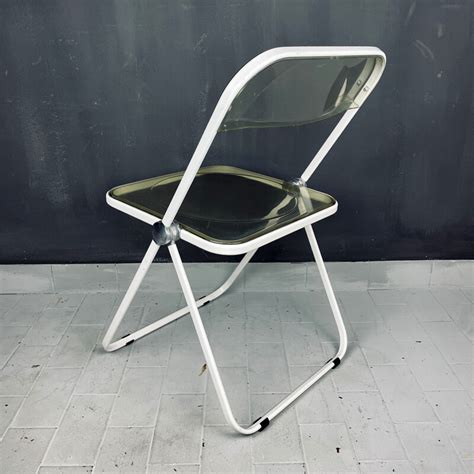 Chaise Pliante Vintage Plia Par Giancarlo Piretti Pour Castelli Italie