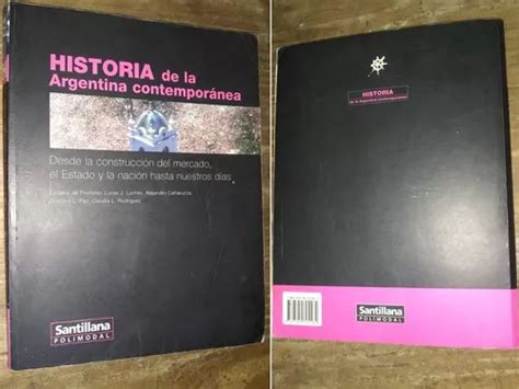 Historia De La Argentina Contemporánea Santillana Polimodal en venta