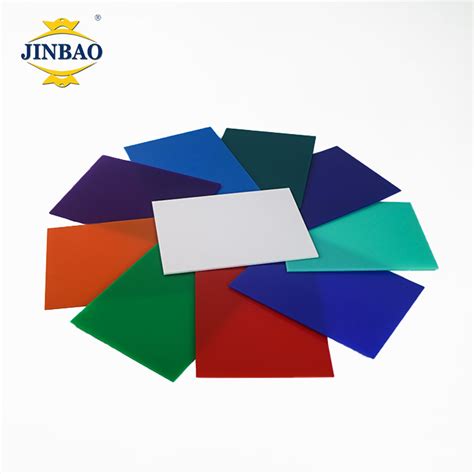 Jinbao 2050 3050mm Unbreakable Perspex Sheet Board Panel For Furniture