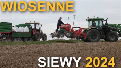 Rozpoczęcie wiosny Siew pszenicyWiosna 2024Deutz fahr Zetor