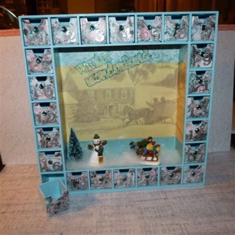 Winter Wonderland Advent Calendar And Decoration One Of A Kind