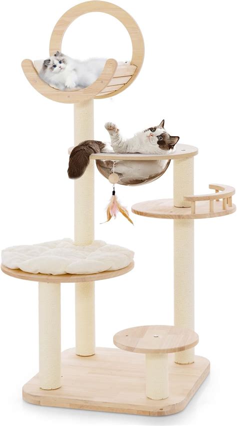 Costway Cat Tree Convertible Cats Climbing Tower With Scratching Posts