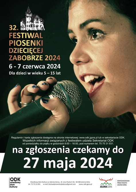 32 FESTIWAL PIOSENKI DZIECIĘCEJ ZABOBRZE 2024 Osiedlowy Dom Kultury