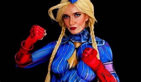 Strip Away The Winter Blues With These Tiktok Body Paint Cosplays