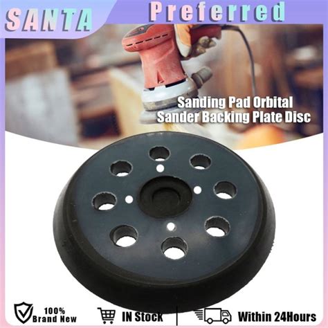 5 Inch 125mm 8 Holes Hook And Loop Orbital Sander Replacement Pad