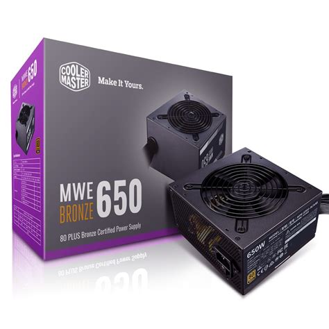 Nguồn COOLER MASTER MWE 650 BRONZE V2 230V