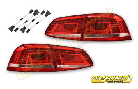 Vw Oem Passat B7 Variant 3af Led Taillights Adapters Lhd