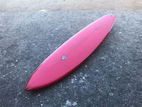oke surfboards  bonzer   deep red tint  scott