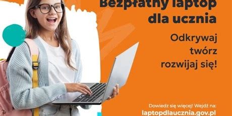 Bezpłatny Laptop dla ucznia Szkoła Podstawowa nr 69 im gen