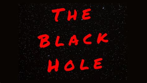 The Black Hole English Youtube