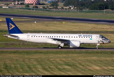 EI KHA Air Astana Embraer E190 E2 ERJ 190 300 STD Photo By Yerbol